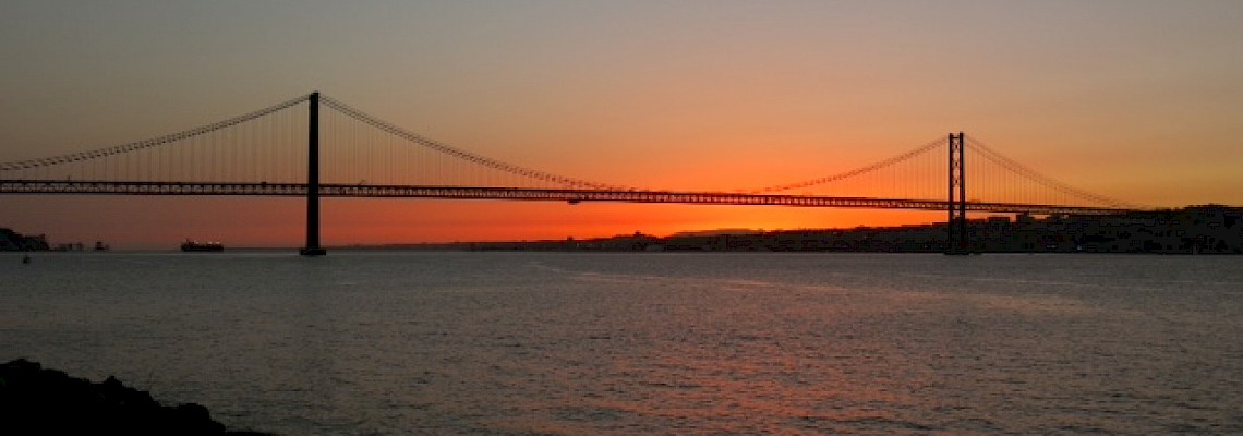 Sunset no Cristo Rei