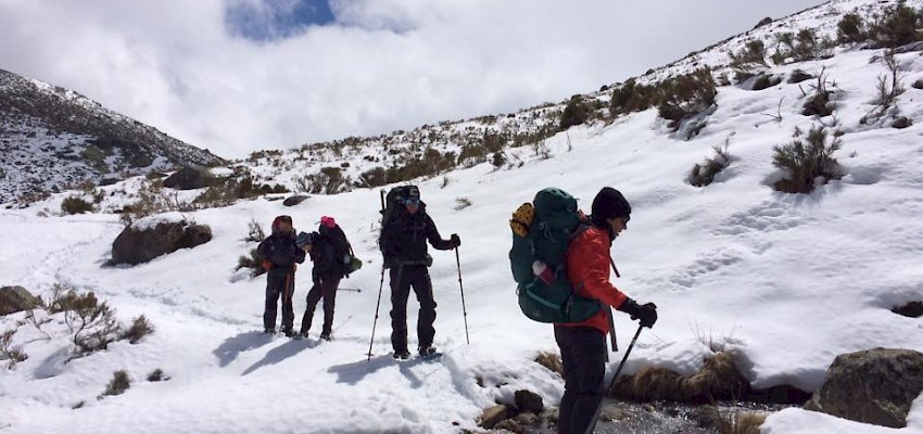 Caminhadas GT no Inverno!