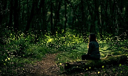 Caminhar com pirilampos no rio da Mula - Serra de Sintra 2ª edição