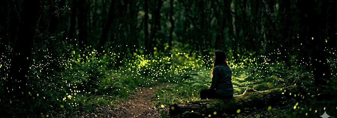 Caminhar com pirilampos no rio da Mula - Serra de Sintra 4ª edição