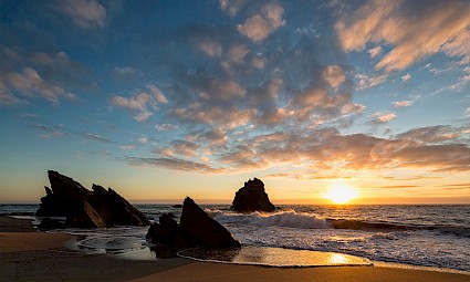 Pôr do Sol nas  Arribas da Adraga