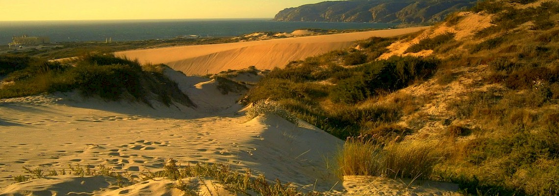 Caminhada na Praia do Abano