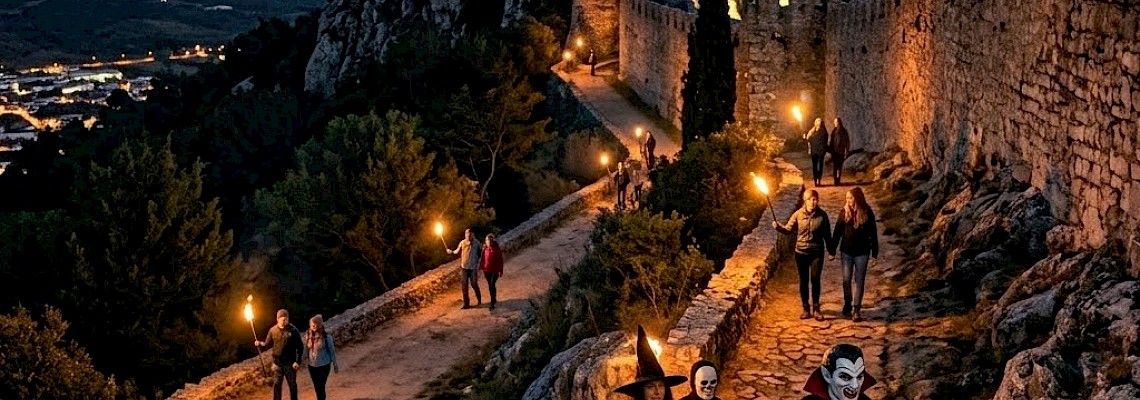 Caminhada de Halloween no Castelo de Palmela
