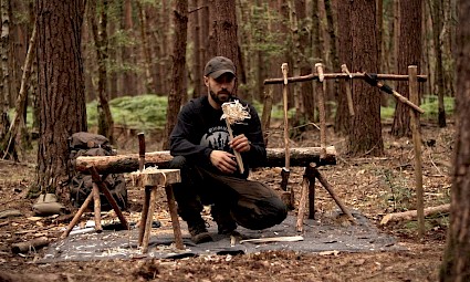 técnicas de sobrevivência na serra de Montejunto