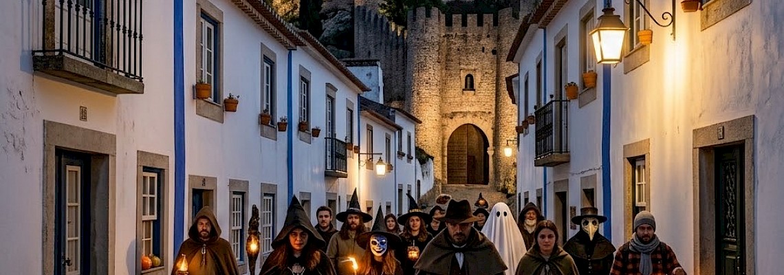 Caminhada de Halloween em Óbidos