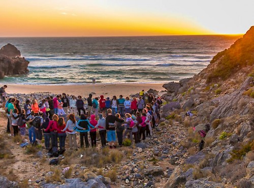 Caminhar e meditar na Primavera